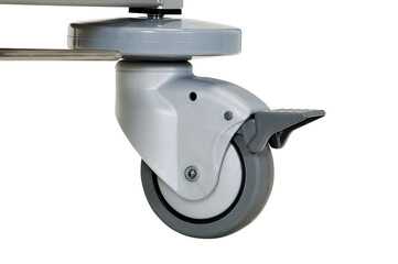 Close up of a Hostel wheel cart