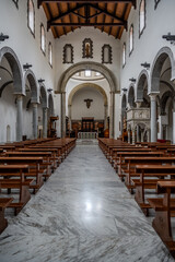 Teano, Campania, Italy. The Cathedral of San Clemente.