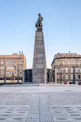 Miasto Łódź- widok na Plac Wolności.