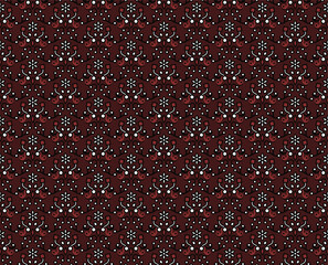 Abstract traditional ajrak seamless pattern - 754199418