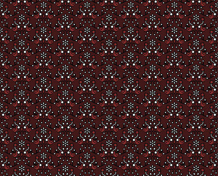Abstract traditional ajrak seamless pattern