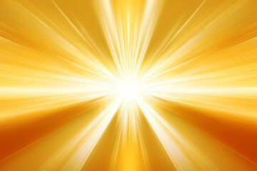 Obraz premium abstract yellow background with some smooth lines in it and some rays in it. Generative AI