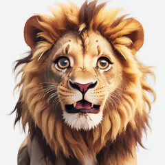 Lion Cartoon Design very Good
