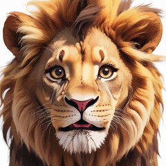 Lion Cartoon Design very Good