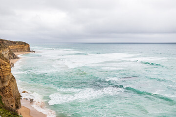 Whispers of Time on the Apostles’ Shoreline, Australia