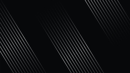 Black Background Lines vector image abstract wallpaper for backdrop or decoration