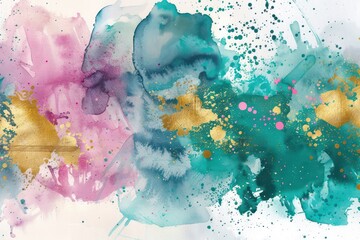 watercolor spot splash painting splatter background vector vector illustration