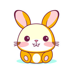 easter bunny with easter egg