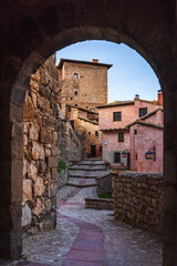 In the historic centre of Albarracín