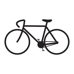 Obraz premium fixie bike icon vector