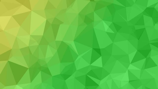 Vibrant Low Poly Speedscape: Energetic Ballet of Colorful Triangles in Motion Across the Screen