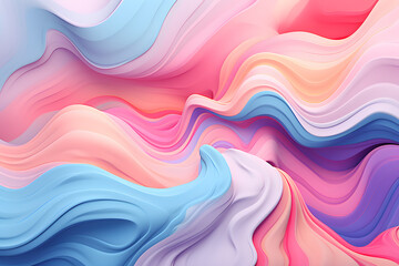 Abstract colorful wavy abstract background