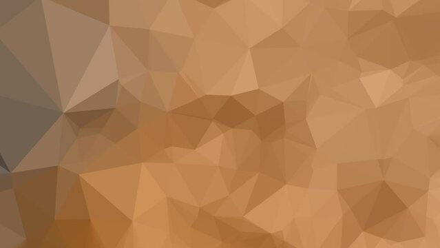 Energetic Low Poly Motion Composition: Mesmerizing Journey of Colorful Triangles Moving Across the Screen