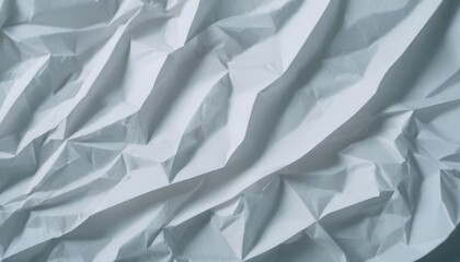 Obraz premium The texture of white paper is crumpled