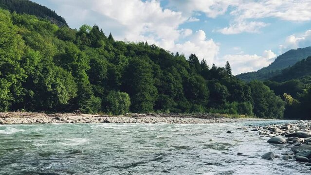 adventure, arkhyz, background, blue, bolshaya laba river, canyon, caucasus, caucasus mountains, cliff, cloud, cloudy, construction, countryside, emerald river, forest building, forest farm, fresh envi