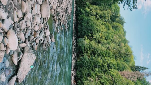 adventure, arkhyz, background, blue, bolshaya laba river, canyon, caucasus, caucasus mountains, cliff, cloud, cloudy, construction, countryside, emerald river, forest building, forest farm, fresh envi