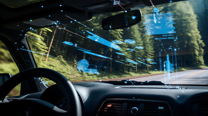 Augmented reality windshields .