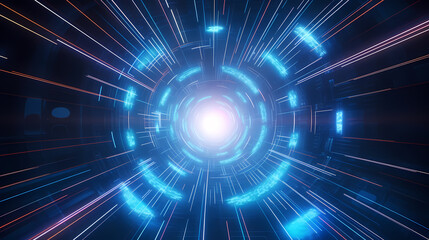 Obraz premium Technology network background, virtual concept