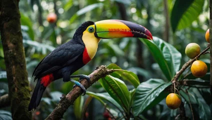 Poster toucan on a branch © Sohaib