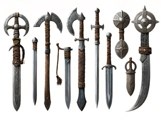 Ancient era weapons set