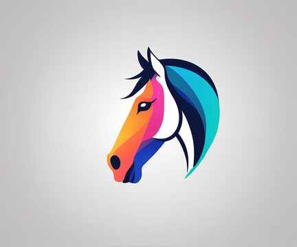 Elegant Horse Logo Designs: Gallop into Brand Excellence. Generative AI.