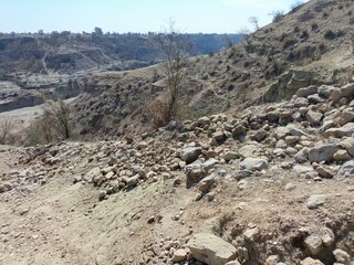 mountain road in the mountains