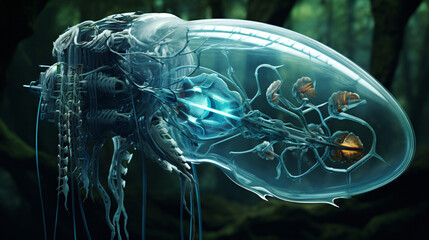 Bioengineered futuristic creatures biology