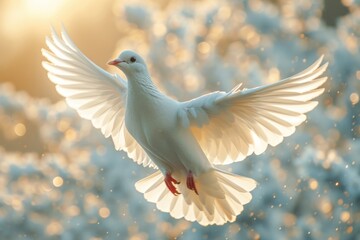 Fototapeta premium doves can