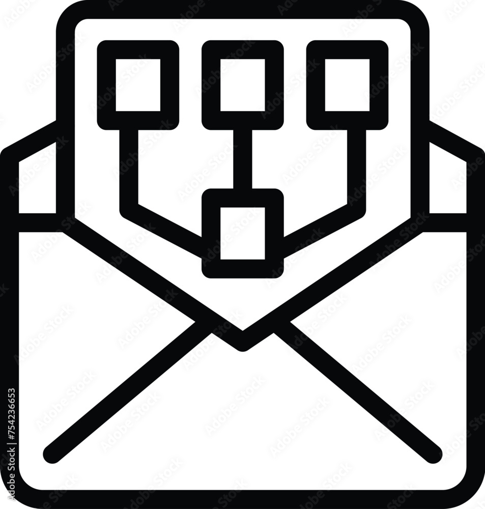Aufkleber traffic direction icon outline vector. road operations management. control data navigation