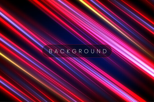 dynamic neon glowing lines background 