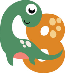 numeric dinosaur kids fun birthday party 