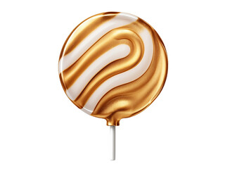 Lollipop candies in transparent plastic pack