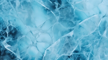 Abstract frozen surface with ice texture background
