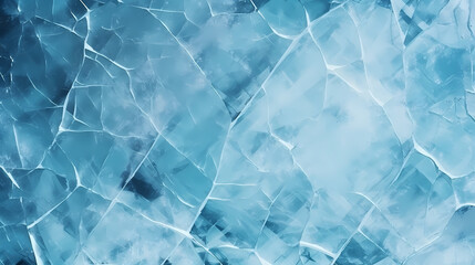 Obraz premium Abstract frozen surface with ice texture background