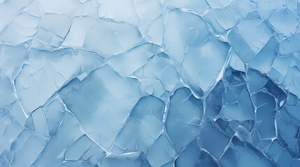 Obraz premium Abstract frozen surface with ice texture background
