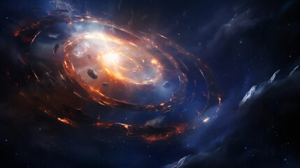 Cosmic Voyage  Interstellar Travel Through Nebulae an