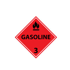Obraz premium Gasoline icon