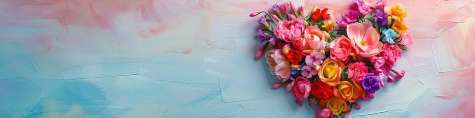 Fototapeta premium floral holiday background.