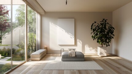 Battery-powered home shines with modern style, natural light, and comfort. Living rooms with battery innovation connect technology, comfort, and nature.