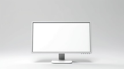 Sleek Modern Monitor on Minimalistic Stand