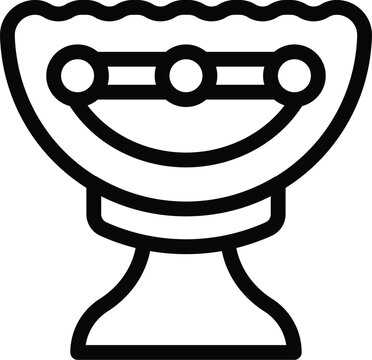 recommend clip art: Kitchen peeler tool icon outline vector. Cooking utensil. Kitchenware culinary equipment