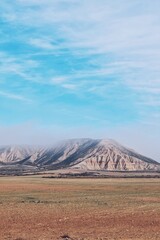 Naklejka premium Bardenas Reales Natural Park in Navarra
