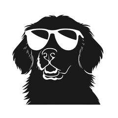 golden retriever dog vector