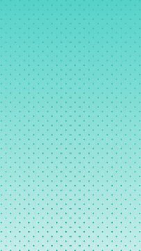mint green polka dot pattern motion graphic wallpaper, vertical position for phone.