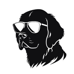 Golden retriever Silhouette 