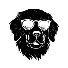 Golden retriever Silhouette 