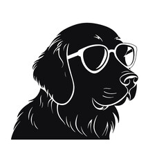 Golden retriever Silhouette 