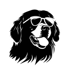 Golden retriever Silhouette 