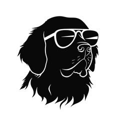 Golden retriever Silhouette 