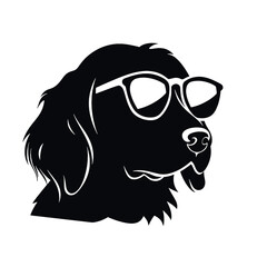 Golden retriever Silhouette 